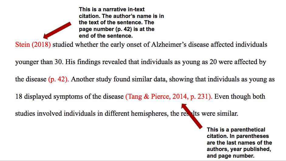 apa in text citation journal article